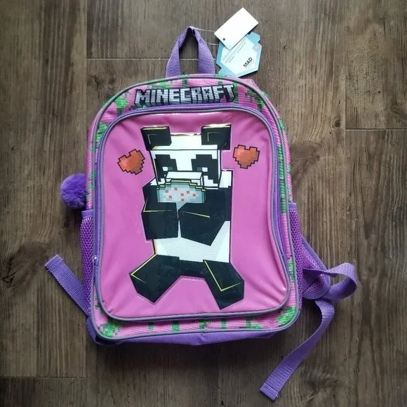 Minecraft Panda Backpack - Picture 1 of 4